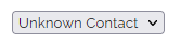 Unknown contact