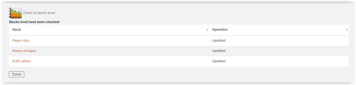  Compute status result 