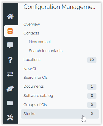  Simple Stock Management menu 
